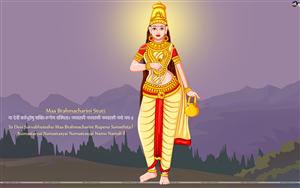 Stuti to Maa Brahmacharini - the 3rd manifestation of Goddess Durga